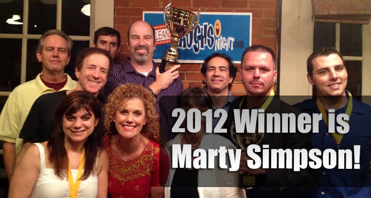 2012 Winner Marty Simpson